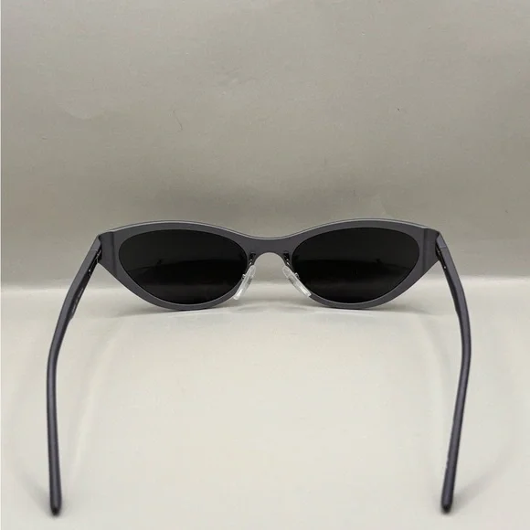 Balenciaga Dark Gray Cat-Eye Sunglasses